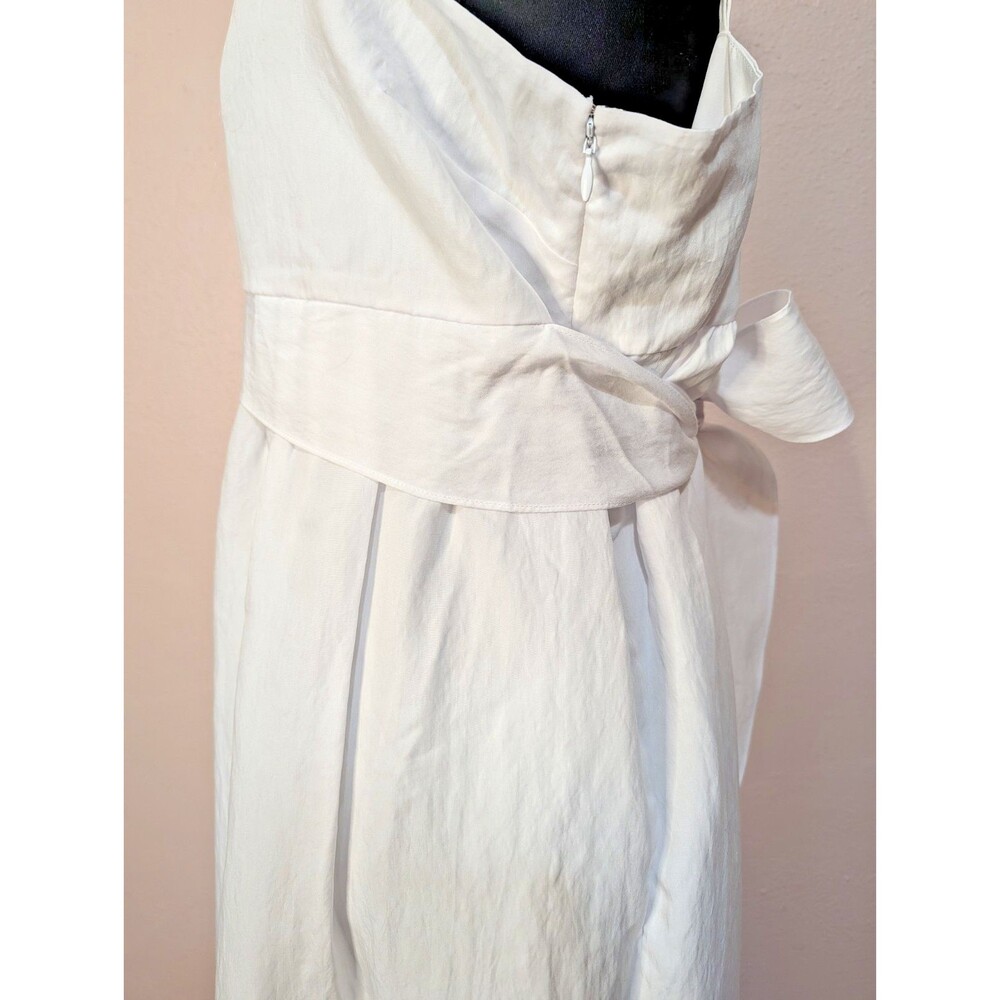 NWT Vince. White Panel Midi Dress XL - Quiet Luxury Minimalist Bridal Event - Picture 6 of 15